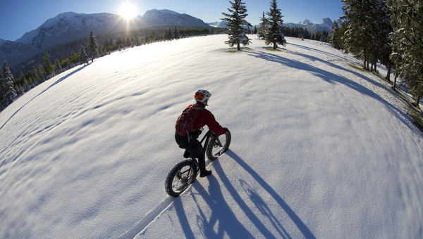 Fat Bike Lake Winnipeg