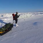 Marc Leblac putting one foot in front of the other